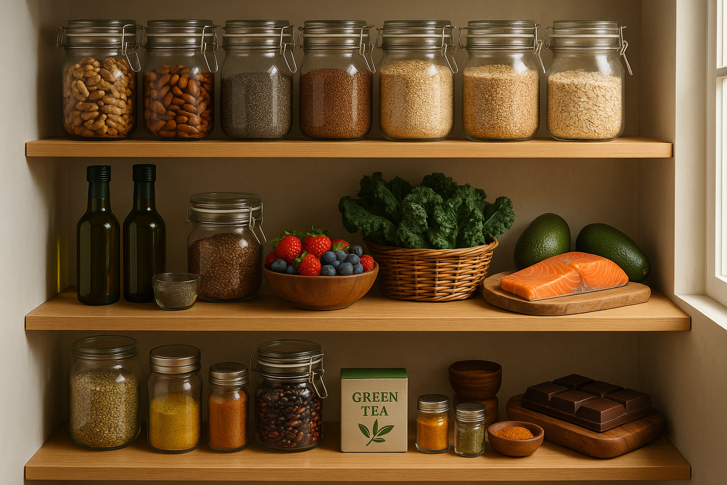 Stocking a Healthy Pantry: Essential Tips and Staples for Optimal Nutrition and Parkinson’s Support