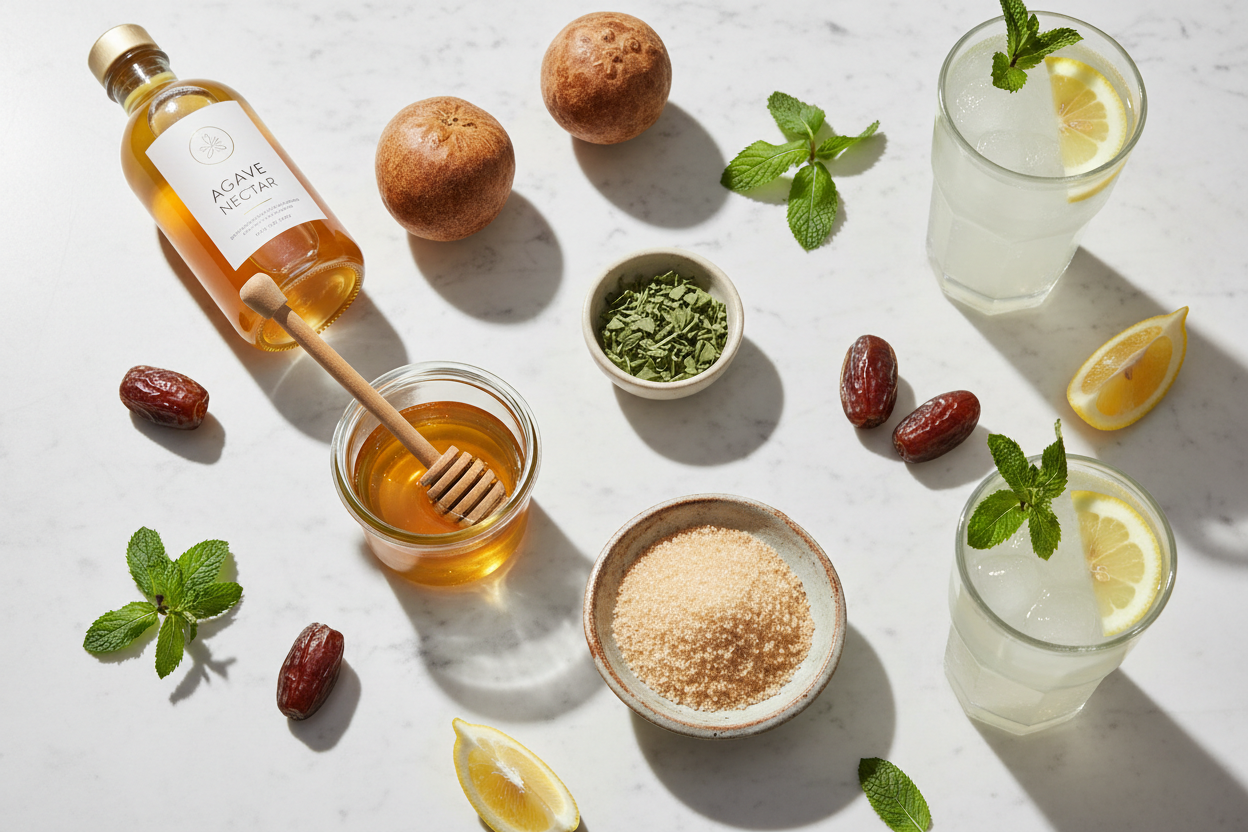 Exploring Natural and Low-Calorie Sweeteners for Healthier Beverages and Foods