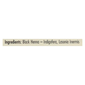 Rainbow Henna Hair Dye & Conditioner Persian Black - 4 Oz