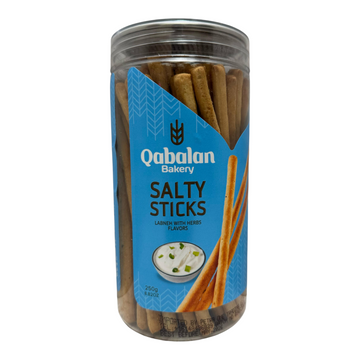 Qabalan Salted Stick Labneh Herbs 250 G – Herb-Infused Yogurt Spread
