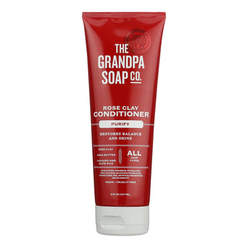 Grandpa Soap Conditioner - Rose - Clay - Deep - 8 Fl Oz