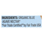Organic Blue Agave Sweetener, 11.75 Oz, Pack of 6