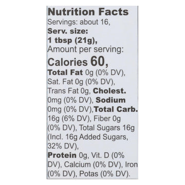 Organic Blue Agave Sweetener, 11.75 Oz, Pack of 6