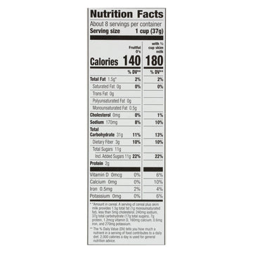 Cascadian Farm Organic Fruitful Os Cereal, 10 Pack