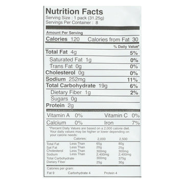 Suzie's Organic Olive Oil Saltines - 12 Pack, 8.8 Oz Each
