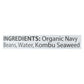 Eden Foods Navy Beans - Organic - Case Of 12 - 15 Oz.