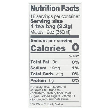 Good Earth Sweet & Spicy Herbal Black Tea, 6 Boxes, 18 Ct Each