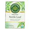 Organic Nettle Leaf Herbal Tea, 16 Bags, Case of 6