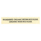 Edward & Sons Unsalted Brown Rice Snaps - 12 Pack