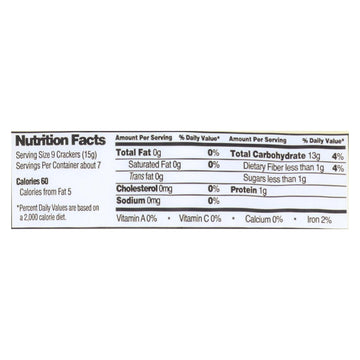 Edward & Sons Unsalted Brown Rice Snaps - 12 Pack