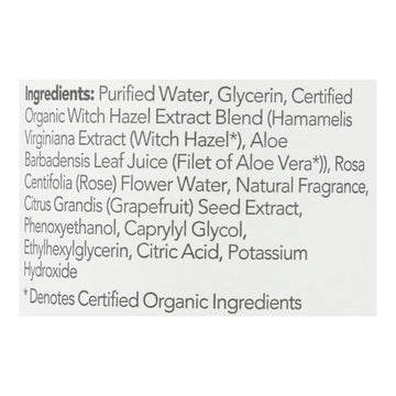 Thayers - Witch Hazel Rose Av Af - EA of 1-12 FZ