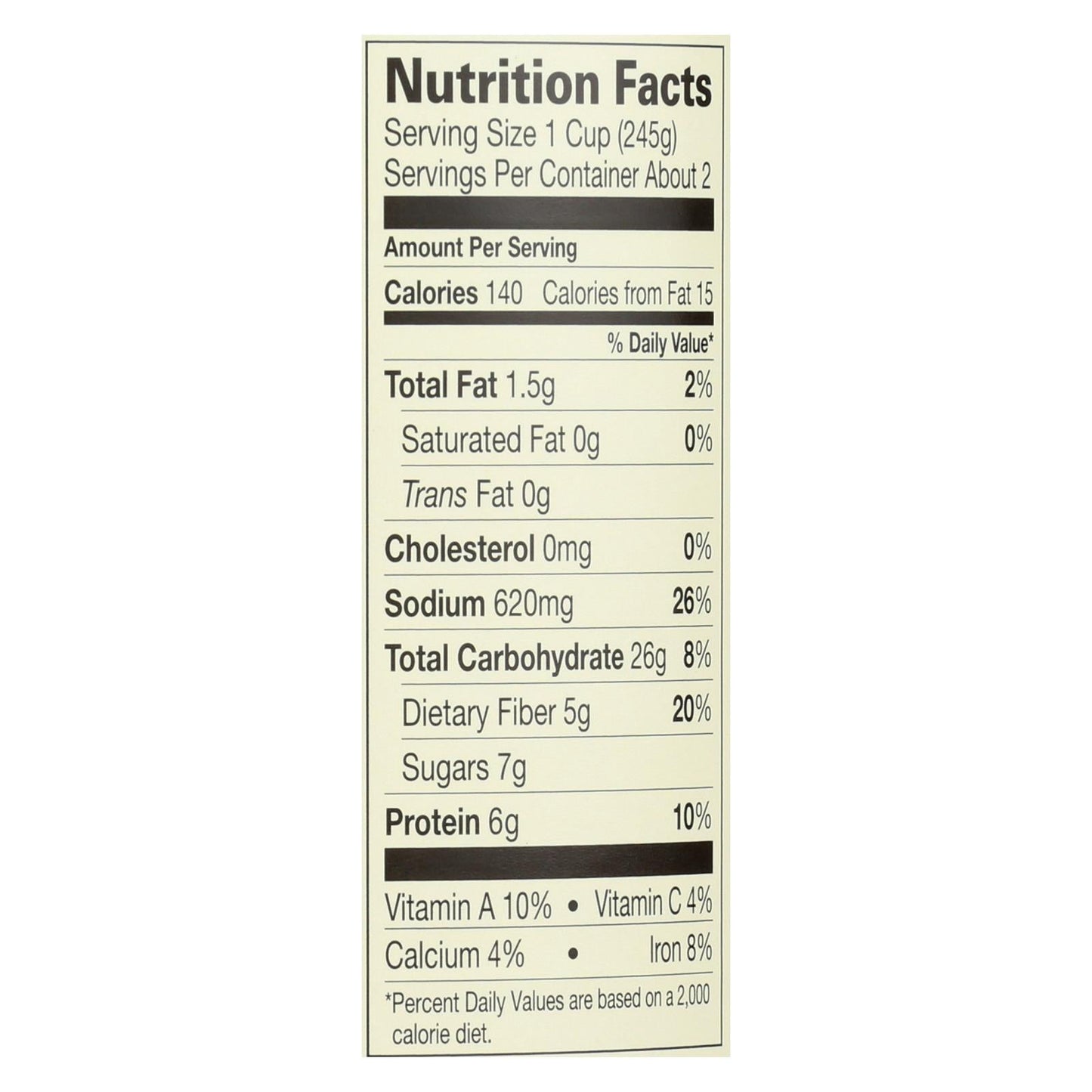 Amy's Organic Low Fat Black Bean Soup, 12-Pack, 14.5 oz