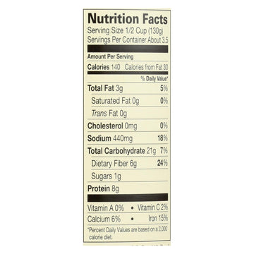 Amy's - Organic Refried Black Beans - Case Of 12 - 15.4 Oz.