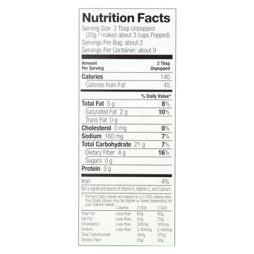 Black Jewell Natural Microwave Popcorn, 6-Pack, 10.5 Oz