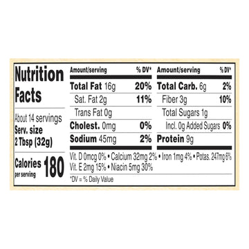 Santa Cruz Organic Crunchy Dark Roast PB, 12-Pack, 16 OZ
