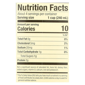 Pacific Natural Low Sodium Free Range Chicken Broth, 12x32oz