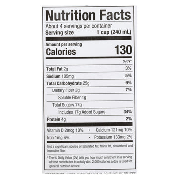 Pacific Natural Organic Oat Milk, 32oz, Case of 12