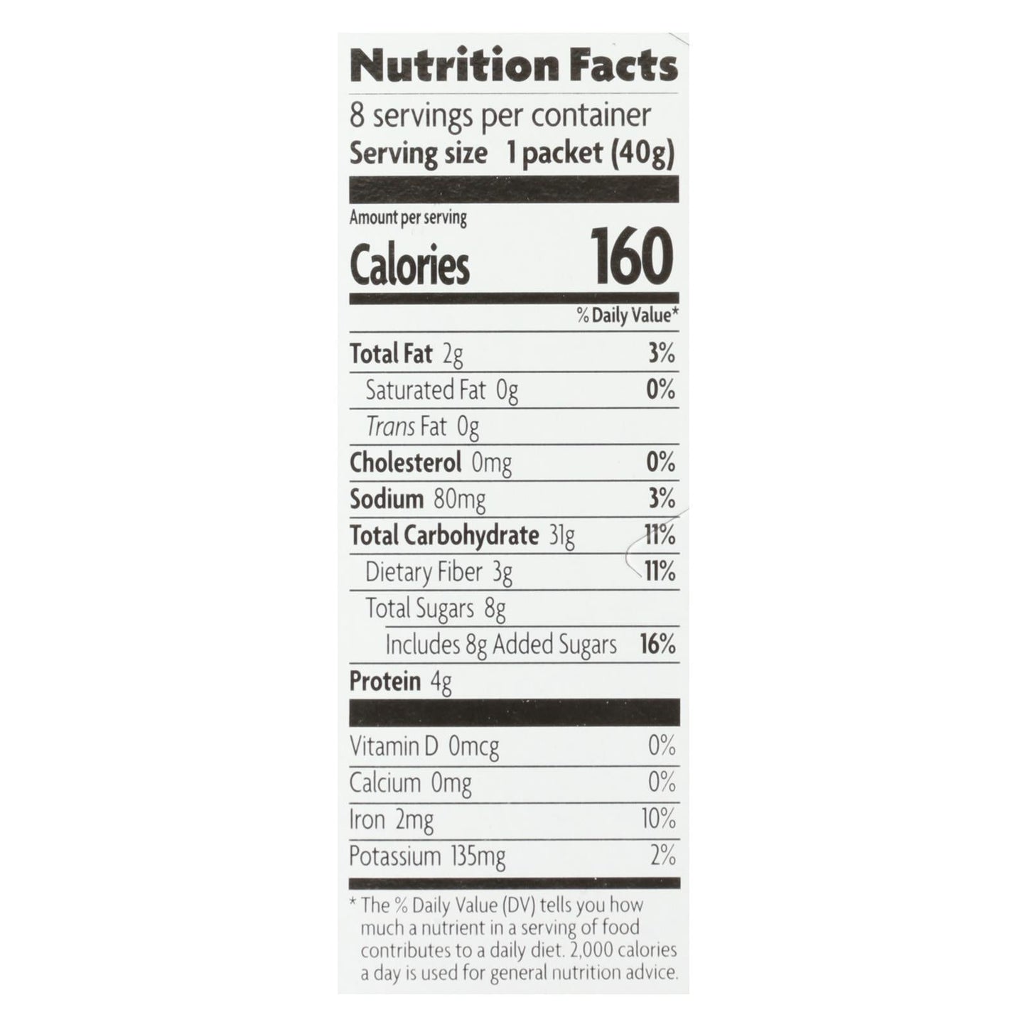 Nature's Path Organic Brown Sugar Maple Oatmeal, 6 Pack