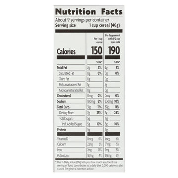 Nature's Path Organic Flax Multi-bran Cereal, 12-Pack