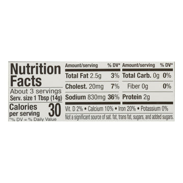 Reese Paste - Anchovy - Case Of 10 - 1.6 Oz
