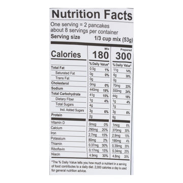 King Arthur Pancake Mix - Case Of 6 - 15 Oz.