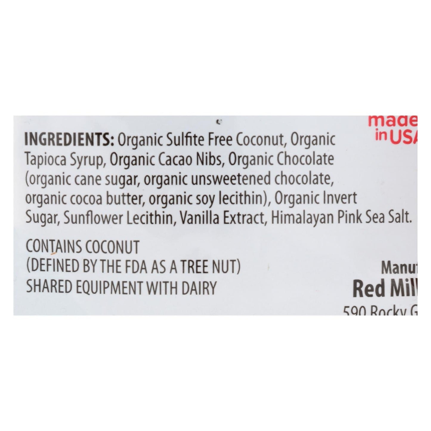 Jennies Organic Cacao Coconut Bites, 6 Pack, 5.25 Oz