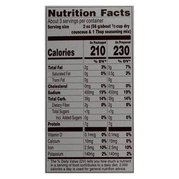 Near East Toasted Pine Nut Couscous, 12 Pack, 5.6 Oz