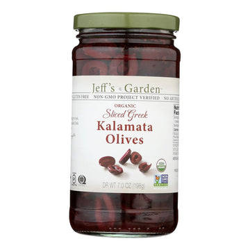 Jeff's Natural Kalamata Olives, Case of 6, 7 oz