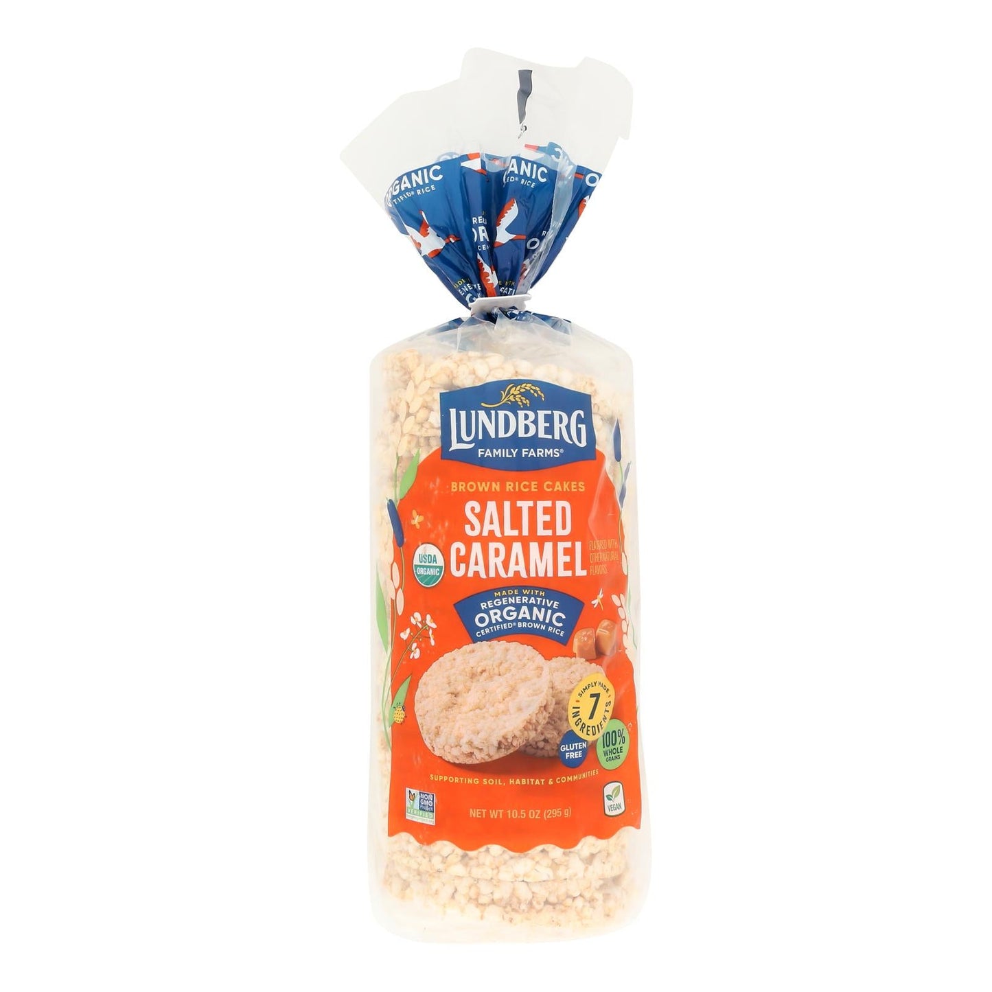 Lundberg Salted Caramel Rice Cakes, 6-Pack, 10.5 OZ