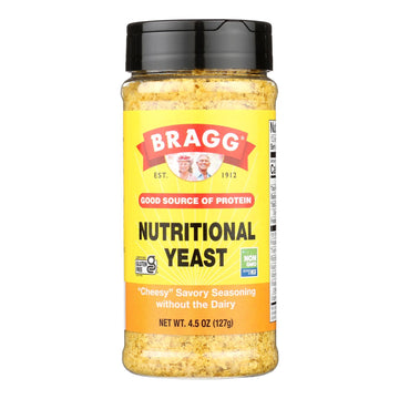 Bragg Nutritional Yeast Seasoning, 4.5 Oz, Case of 12