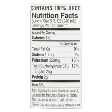 Rw Knudsen Just Black Cherry Juice  - Case of 6 - 32 FZ