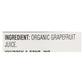 R.W. Knudsen Organic Grapefruit Juice, 32 fl oz, 6-Pack