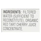 R.W. Knudsen Organic Just Tart Cherry Juice, 6 Pack, 32 fl oz