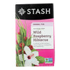 Stash Hibiscus Tea Wild Raspberry - 6 Pack of 20 Bags