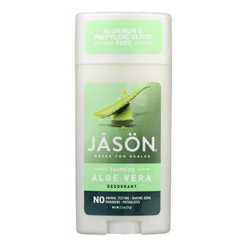 Jason Deodorant Stick Pure Natural Aloe Vera - 2.5 Oz