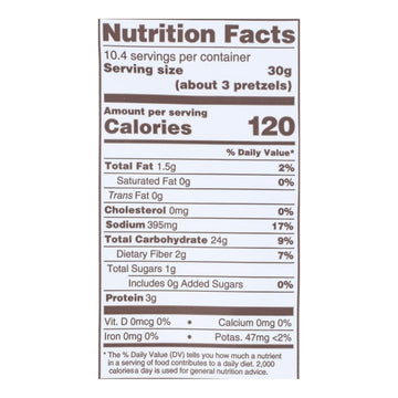 Unique Pretzels - Splits - Multi Grain - Case Of 12 - 11 Oz.
