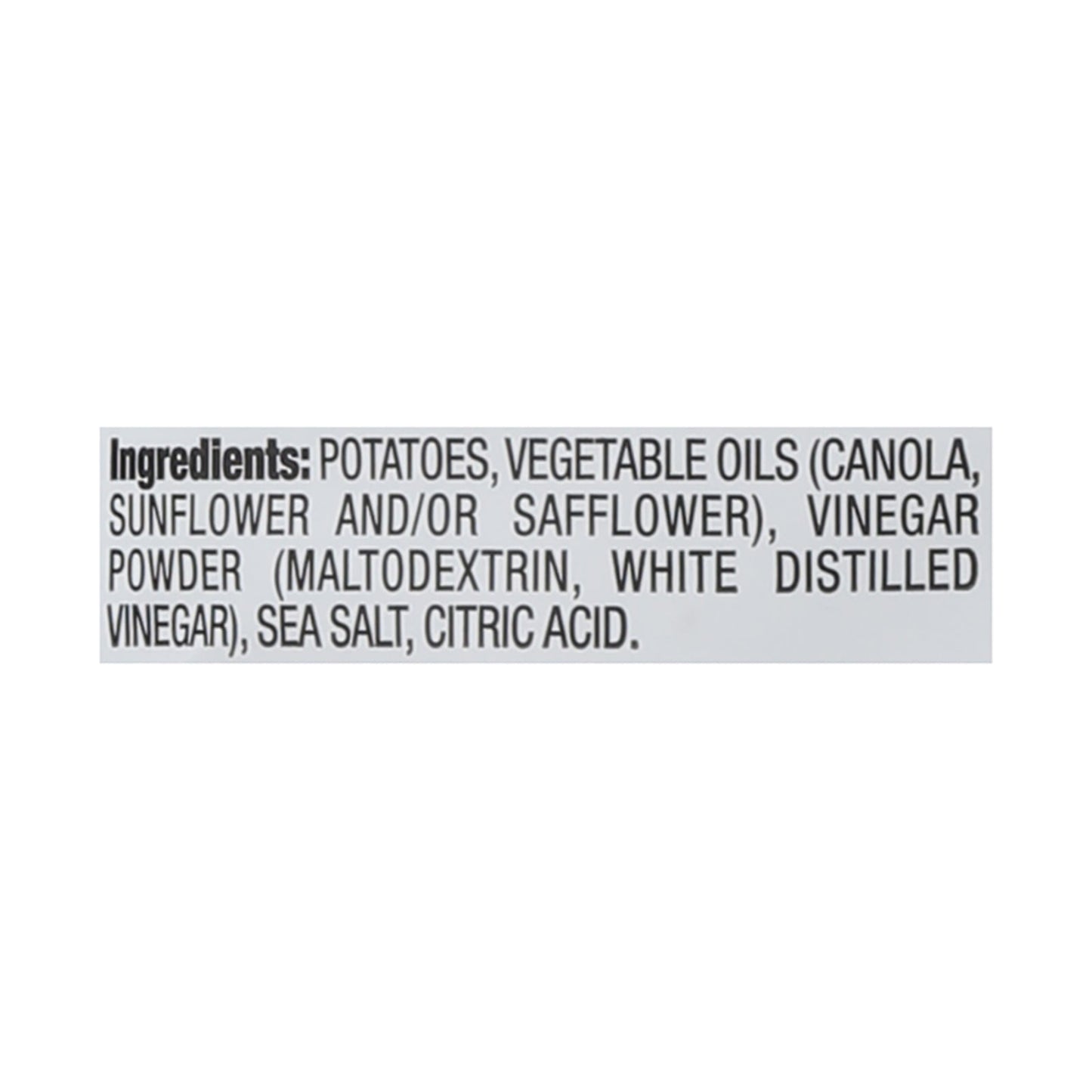 Kettle Brand - Potato Chips Ssalt Vngr - CS of 12-6.5 OZ