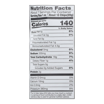Kettle Brand - Potato Chips Ssalt Vngr - CS of 12-6.5 OZ