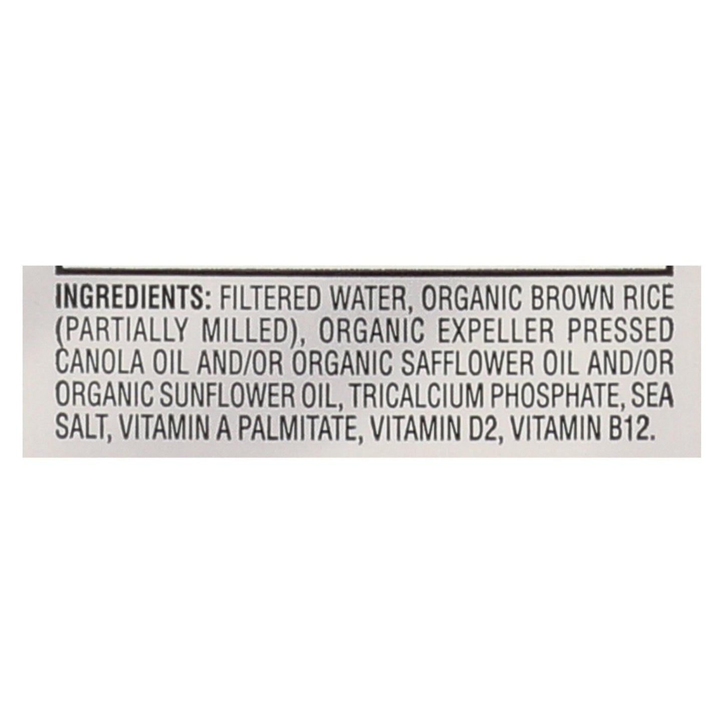 Rice Dream Organic Enriched Rice Drink, 8-Pack, 64 Fl Oz