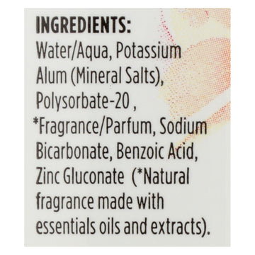 Crystal Pomegranate Mineral Deodorant Spray - 4 Fl Oz