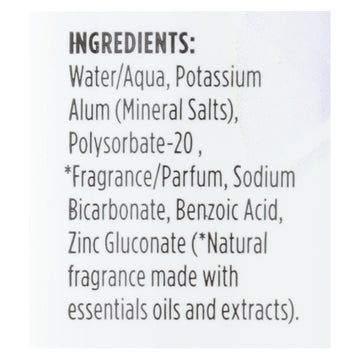Crystal Essence Lavender & White Tea Deodorant Spray 4oz