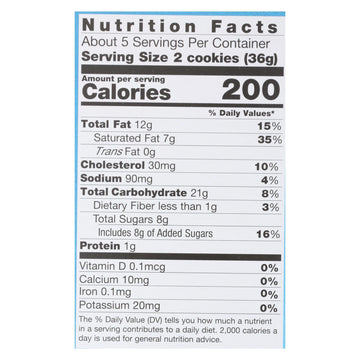 Pamela's Gluten-Free Pecan Shortbread Cookies, 6-Pack