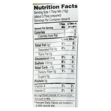 Frontera Foods Original Guacamole Mix, 4.5 Oz, 8-Pack