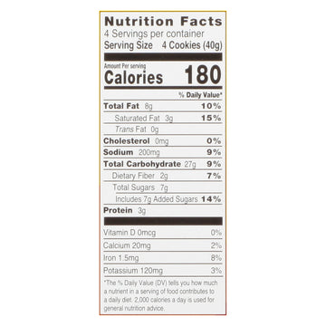 Nairn's Gluten-Free Ginger Oat Cookies, 6 Pack