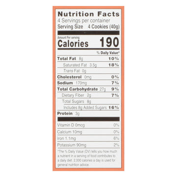 Nairn's Gluten-Free Choc Chip Oat Cookies 6-Pack