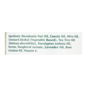Tea Tree Antiseptic Ointment with Eucalyptus & Lavender 2oz