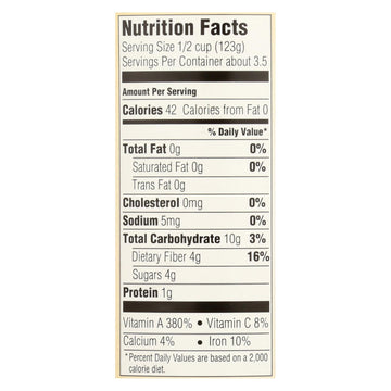 Organic Canned Pumpkin, 15 Oz, Case of 12