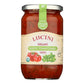 Lucini Organic Tomato Basil Pasta Sauce, 6 Pack - 24 oz Each