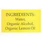 Flavorganics Organic Lemon Extract - 2 Oz