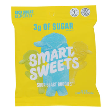 Smartsweets - Gummy Sour Blast Buddies - Case Of 12 - 1.8 Oz